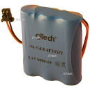 Batterie de téléphone 3.6V 600mAh