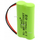 Batterie de téléphone 2.4V 550mAh