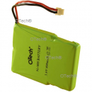 Batterie de tlphone 3.6V 400mAh Ni-MH Prism