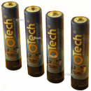 4 Batteries de tlphone pour LOGICOM YZEA 502 1.2V 750mAh AAA NiMh