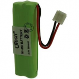 Batteries de téléphone 2xAAAA 2.4V Ni-Mh 500mAh