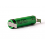 Batterie de remplacement rasoir électrique PHILIPS SPEED XL 3.6V Li-ion 680mAh avec pattes