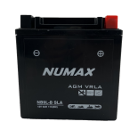 Batterie moto NUMAX NB9L-B SLA 12V 9Ah 115A Dimensions: 135x75x139mm et plus  Droite