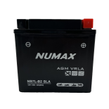 Batterie moto NUMAX NB7L-B2 SLA 12V 7Ah 105A Dimensions: 136x76x130mm et plus à Droite