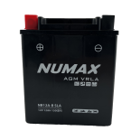 Batterie moto NUMAX NB12A-B SLA 12V 12Ah 150A Dimensions: 136x81x158mm et plus  Gauche