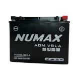 Batterie moto NUMAX NTX24HL-BS SLA 12V 21Ah 320A Dimensions: 205x89x164mm et plus  Droite
