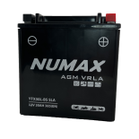 Batterie moto NUMAX NTX30L-BS SLA 12V 24Ah 320A Dimensions: 166x126x175mm et plus  Droite