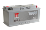 Batterie Yuasa YBX5020 conventionnelles Hautes performances 12 V 110 AH 950 AMPS L 394 l 175 H 190