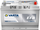 Batterie Auto VARTA Dynamic EFB N85 - 12V 85Ah 800A - Start-Stop