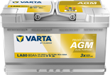 Batterie Loisirs Marine VARTA Professional AGM LA80 - 12V 80Ah 800A