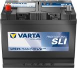 Batterie Loisirs Marine VARTA Professional SLI LFS75 - 12V 75Ah 600A