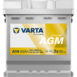 Batterie Auto VARTA Dynamic AGM A10 - 12V 40AH 420A - Start-Stop