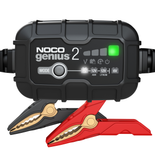 Chargeur NOCO GENIUS2EU 2A 6V/12V Compatible batteries Plomb, Gel, AGM, Lithium
