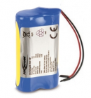 Pack li-ion 1S2P 3.7V 5200mah - Ansmann 2447-3033-01 avec BMS