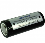 Accu li-ion NMC 26650 3.7V 5200mAh Keepower protégé