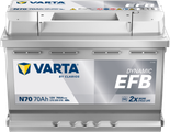 Batterie de démarrage Varta Blue Dynamic L3 N70 - 12V 70Ah 760A - 570500076