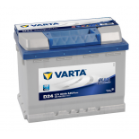Batterie de démarrage Varta Blue Dynamic L2 D24 12V 60Ah / 540A