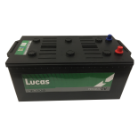 Batterie de démarrage Poids Lourds et Agricoles Lucas Premium DIN C/M16G LP632 12V 225Ah / 1150A