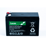Batterie Plomb Etanche Stationnaire Lucas VRLA AGM  LSLA7-12 12V 7Ah.
