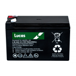 Batterie Plomb étanche Stationnaire Lucas VRLA AGM  LSLA9-12 12V 9Ah.