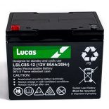 Batterie Plomb étanche Stationnaire et Cyclage Lucas VRLA AGM  LSLC85-12 12V 85Ah.