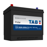 Batterie de démarrage TAB Polar S D23R S60JX 12V 60Ah 500A