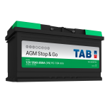 Batterie de dmarrage TAB Start&Stop AGM L5 AG95 12V 95Ah 850A