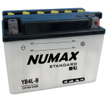 Batterie moto Numax Standard    YB4L-B 12V 4Ah 45A