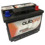 Batterie AUTOPRO 1er prix SMF AR-L2  60AH 500 AMPS 248x175x190 +D