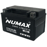 Batterie moto Numax Premium Numax Scell AGM  YTX7A-BS  SLA 12V 6Ah 100A