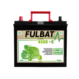 Batterie Fulbat NS60  (+G) CA/CA 12V 45 AH (+ / -) NS60G KUBOTA Bornes Japonnaises (sans entretien)