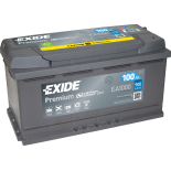 BATTERIE EXIDE PREMIUM L5 12V 100AH 900A 353X175X190 +D EA1000