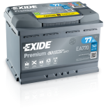 BATTERIE EXIDE PREMIUM L3 12V 77AH 760A 278X175X190 +D EA770