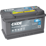 BATTERIE EXIDE PREMIUM LB4 12V 85AH 800A 315X175X175 +D EA852