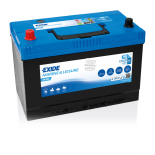 BATTERIE EXIDE MARINE - LOISIRS D31 12V 95AH 650A 306X173X222 +G ER450