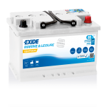 BATTERIE EXIDE EQUIPMENT - BEST L3 12V 80AH 600A 278X175X190 +D ET550