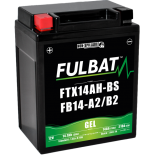 Batterie moto GEL  FB14-A2 GEL (12N14-4A) /YB14-A2   FULBAT SLA Etanche  14.7AH  175 AMPS