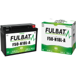 Batterie moto GEL  F50-N18L-A GEL (12N18-3A) /Y50-N18L-A FULBAT SLA Etanche  22,1AH