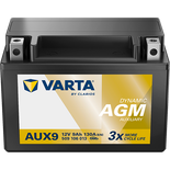 batterie auxilliaire Fulbat AUX9 12V 8,4Ah 135A plus  gauche