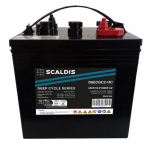 Batterie Deep cycle SCALDIS  D6ECGC2-HC 6 VOLTS  235 AH