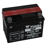 Batterie moto Yuasa YTX4L-BS Etanche 12V / 3Ah
