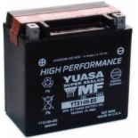 Batterie moto Yuasa YTX14H-BS Etanche 12V / 12Ah