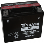 Batterie moto Yuasa YTX20L-BS Etanche 12V / 18Ah