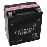 Batterie moto YTX16L-BS Etanche 12V / 14Ah