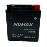 Batterie moto NUMAX NB3L-A SLA 12V 3Ah 42A Dimensions: 98x56x111mm et plus  Droite