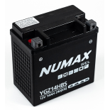 Batterie moto Numax Supreme GEL Harley  YGZ14H-BS 12V 14Ah 240A