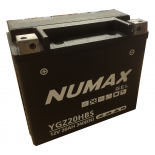 Batterie moto Numax Supreme GEL Harley  YGZ20H-BS 12V 20Ah 340A