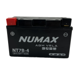 Batterie moto Numax Premium AGM  YT7B-4 12V 6Ah 110A