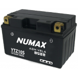 Batterie moto Numax Premium AGM  YTZ10S 12V 8.6Ah 190A