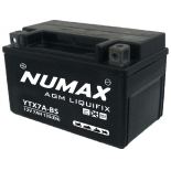 Batterie moto Numax Premium Numax Scell AGM  YTX7A-BS  SLA 12V 7Ah 135A